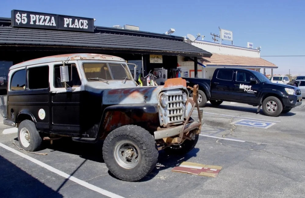 $5 Pizza Place &amp; Misfit Pilates.  Yucca Valley.