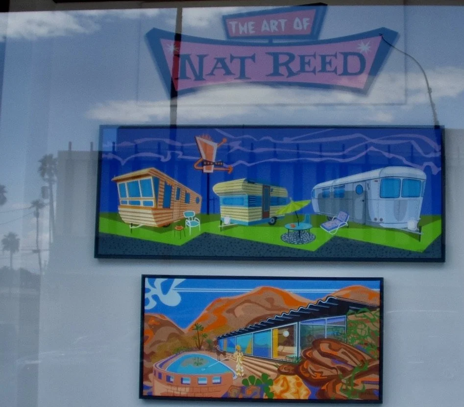 The drive to Palm Springs was longer than we thought; 45 minutes.