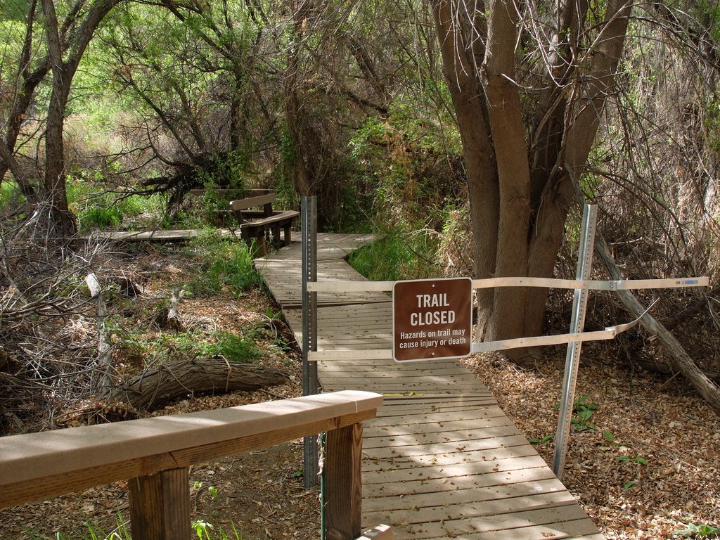 We had just come out from this section; dangerous but doable. Kurt said that they had a permit to enter.