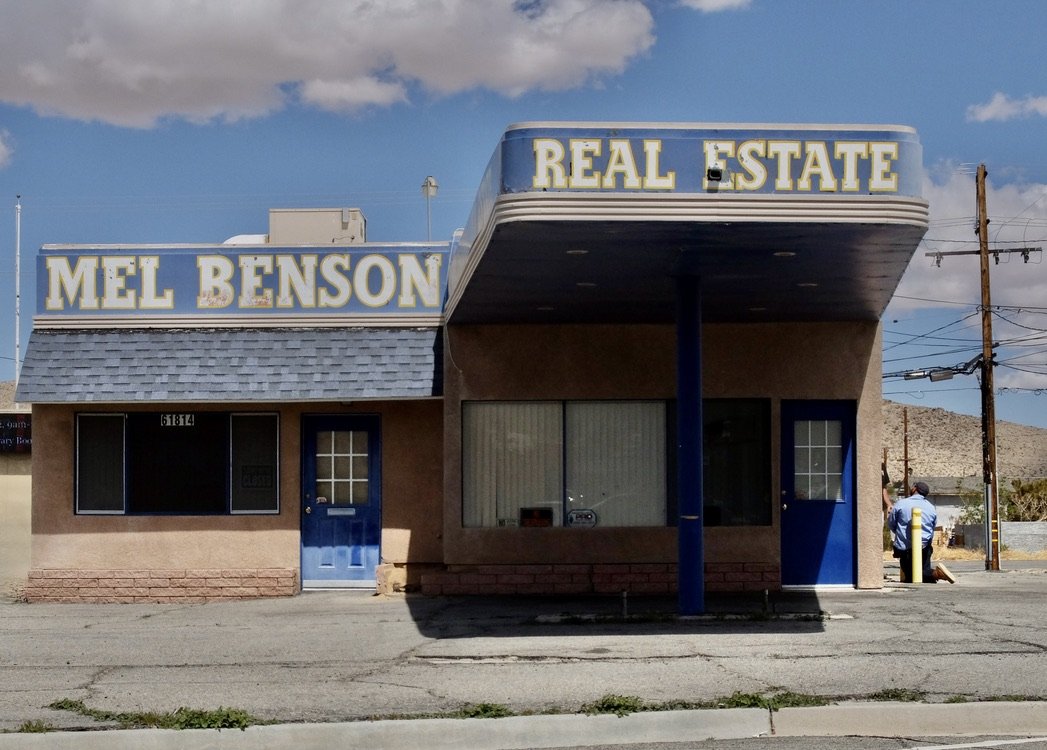 On CA 62, Twentynine Palms Hwy., Joshua Tree.