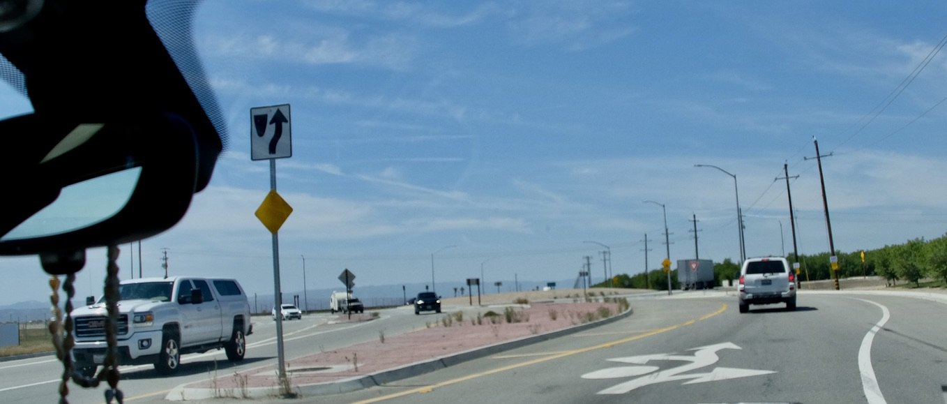 In Europe, particularly France & even Morocco, traffic circles have a sculpture or diorama related to the area. Here there’s nothing on the traffic circle.