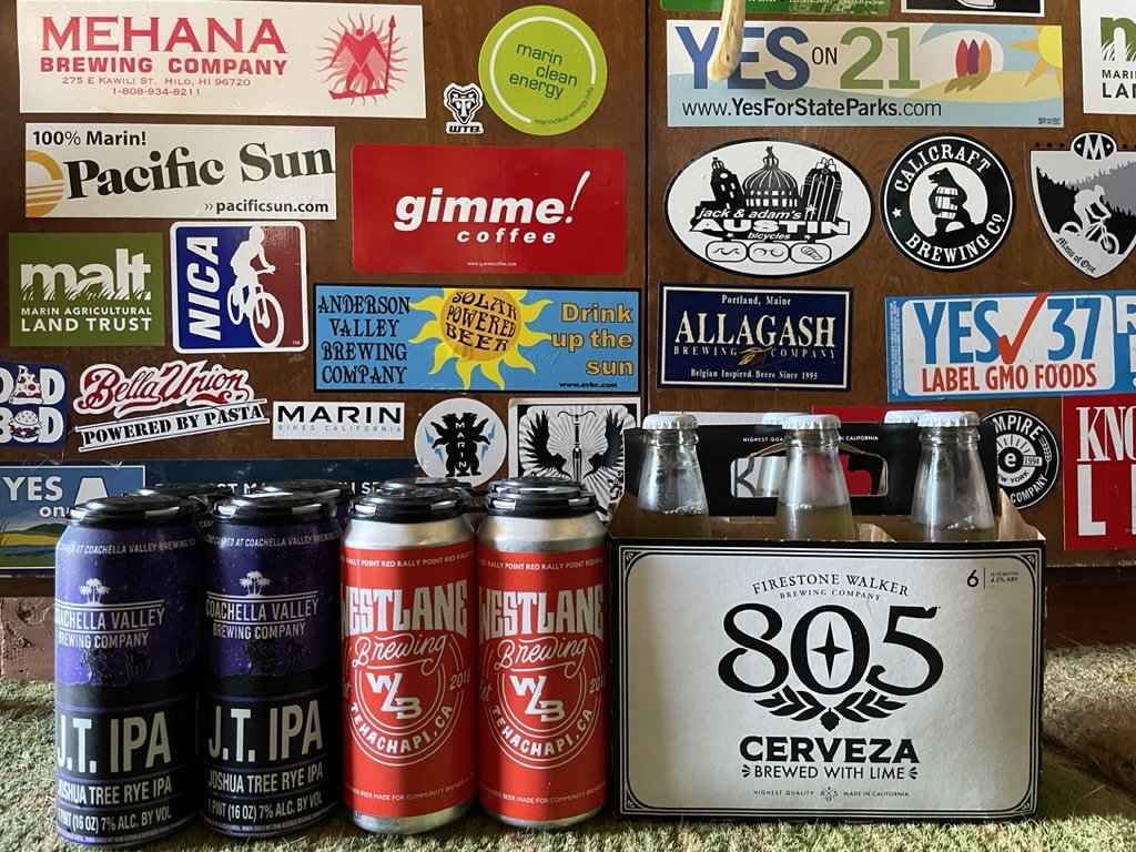 The local brews purchased along the way made it home safely. They have been shared with my “Below the Floodline” bluegrass group.