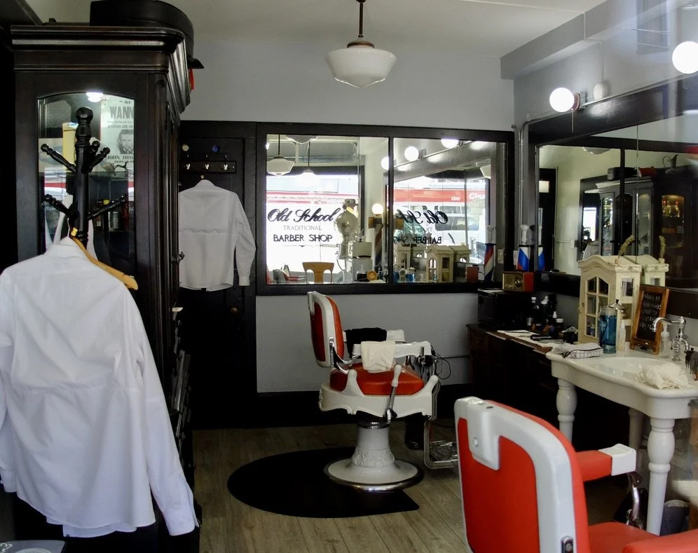 Old School barber shop 3312 Sacramento St.
