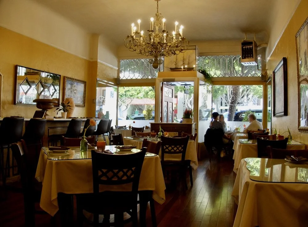  “California-Italian Cuisine, our restaurant evokes the style of a family-run trattoria found in a small Tuscan village.”  