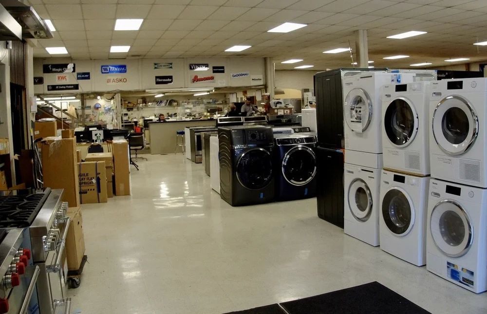 Since 1892, “Cherin's Appliance for all your sales needs. Visit our showroom at 727 Valencia Street.”