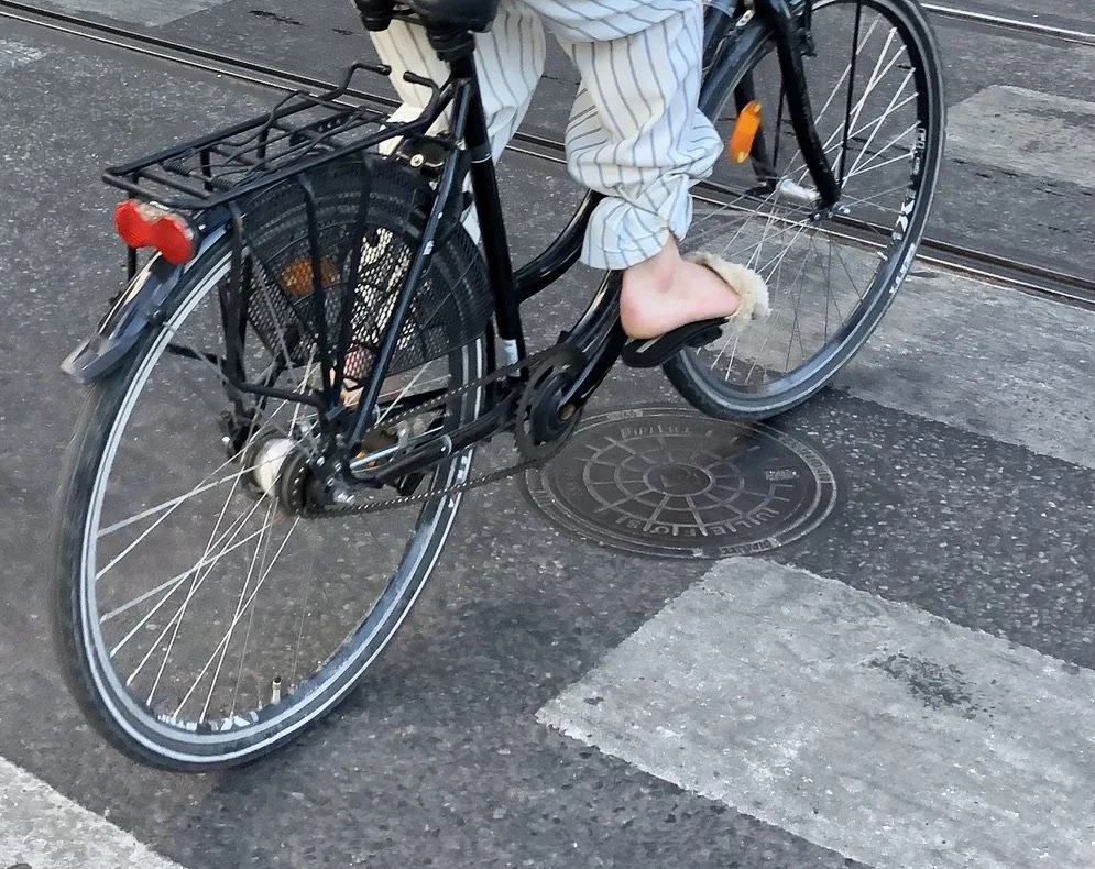 Biked over. Stockholm, Sweden.