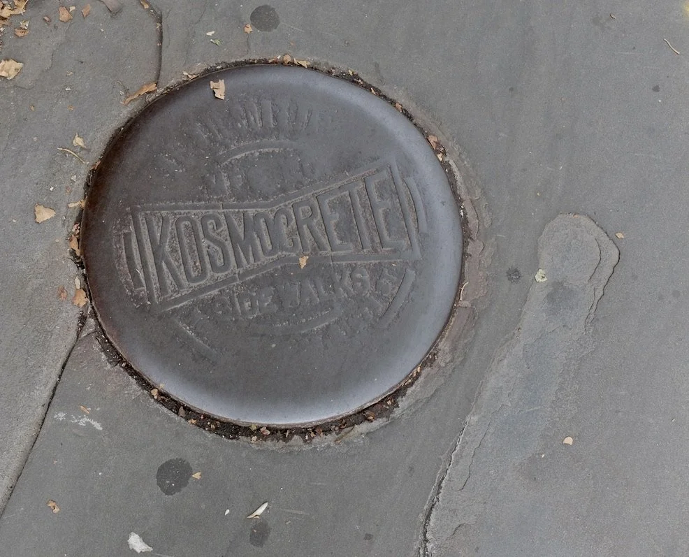 KOSMOCRETE SIDEWALKS. Brooklyn, NY.