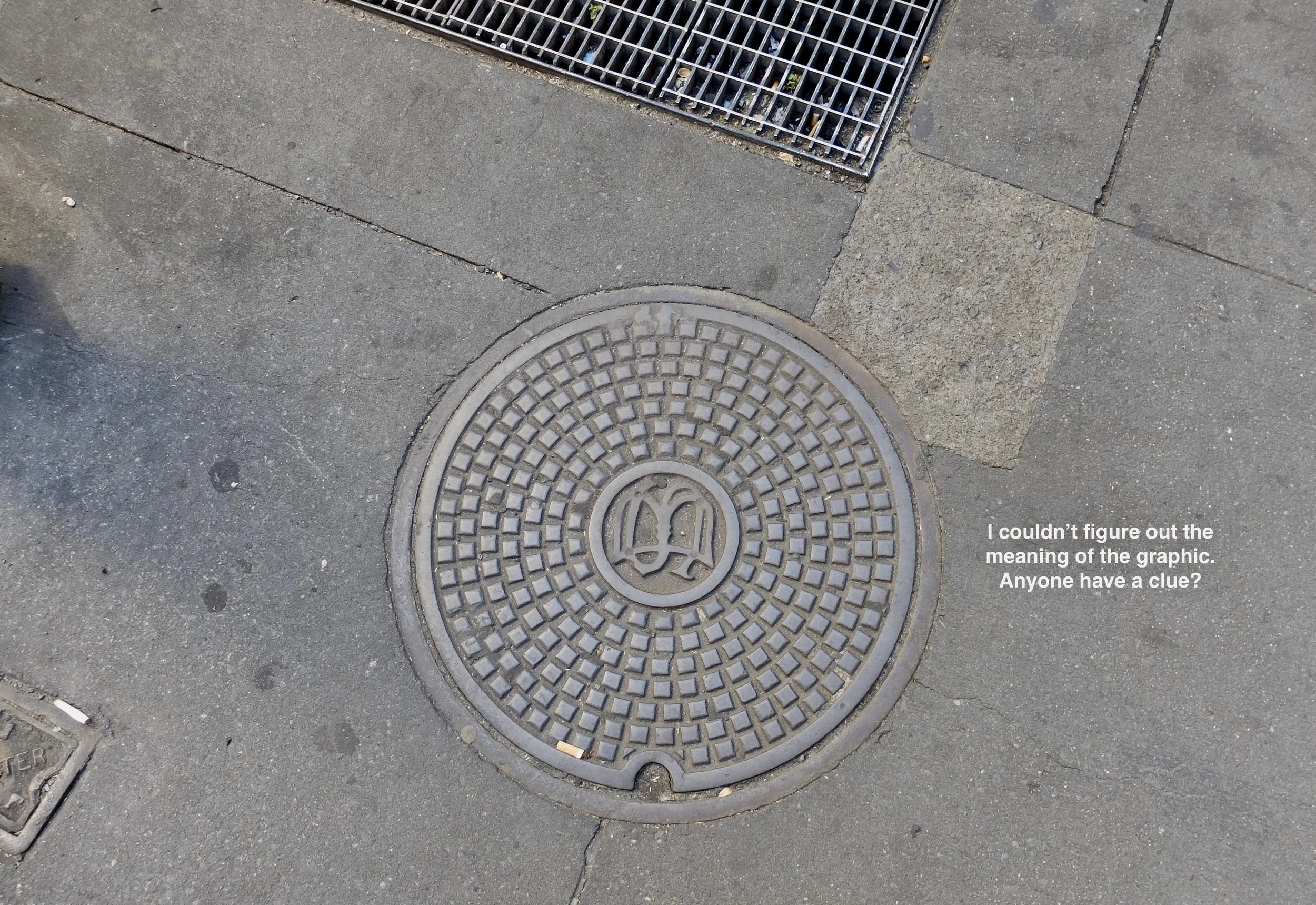 It looks something like the Time Warner logo, but not quite. Times Square, NY, NY.