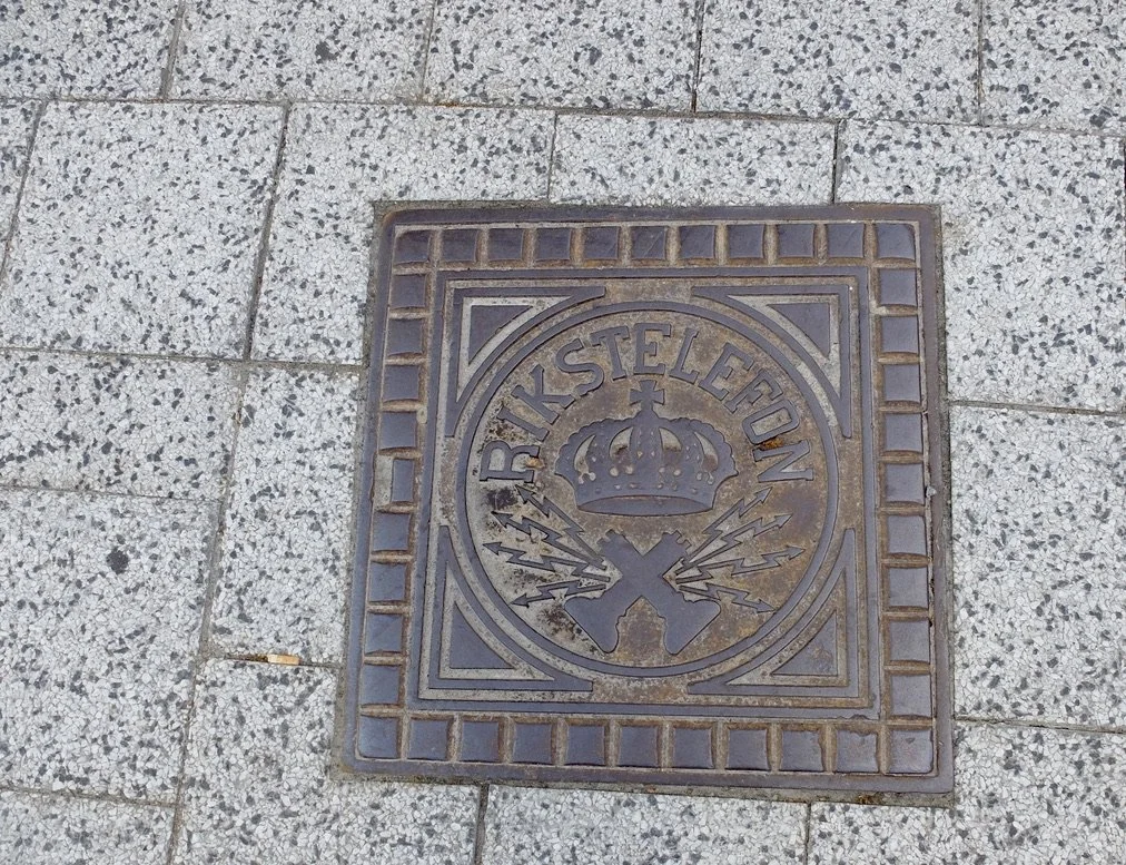 “RICKSTELEFON means that the telephone could connect between cities (i.e., long-distance).” Stockholm, Sweden.