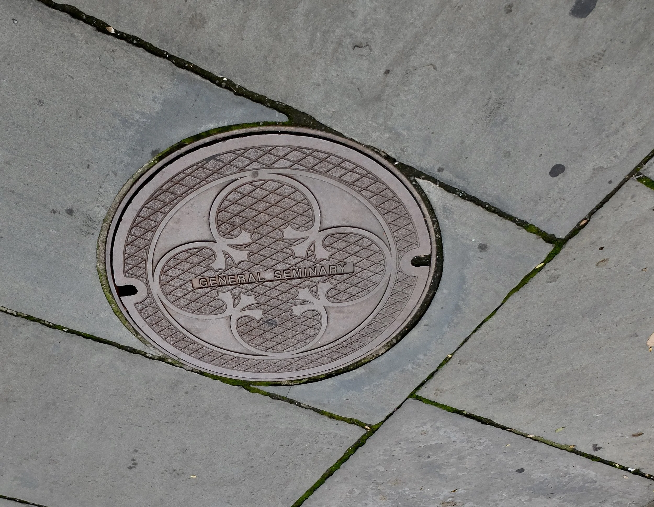 “You know you’re a New York City institution when you have your very own custom made manhole covers.”