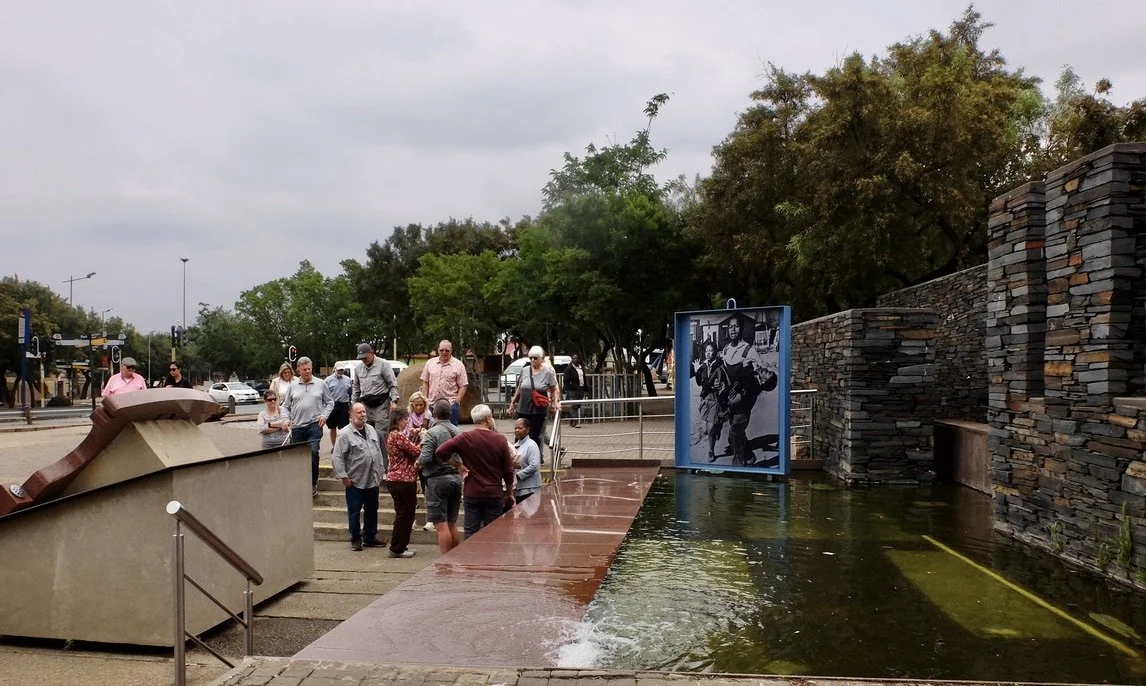  The Hector Pieterson Memorial/Museum, Orlando West, Soweto, Joburg, ZA.  “Hector Pieterson was one of the first casualties of the march through Soweto on 16 June 1976, when police were ordered to shoot at a crowd of demonstrating students. ( They we