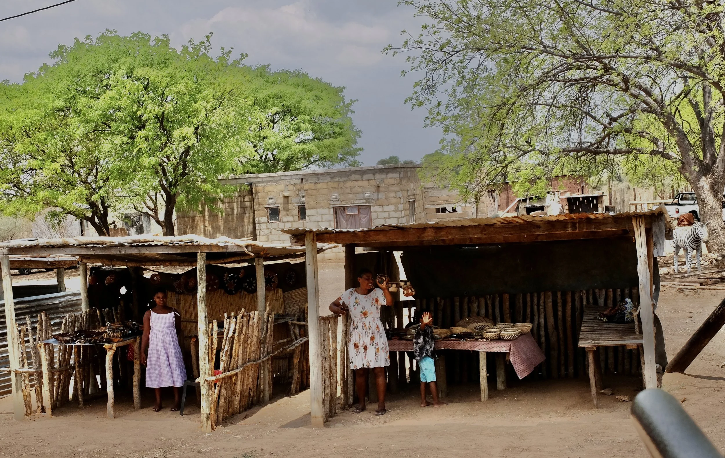  Mabele village, Botswana. 