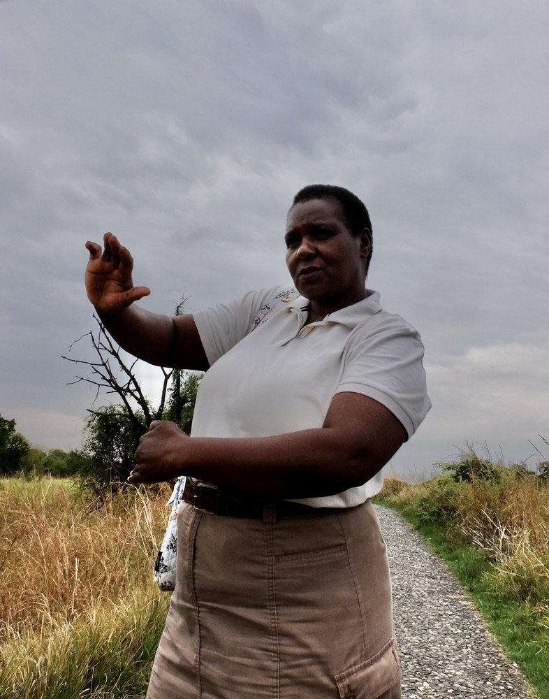  Precious Maufane got quite a workout pushing me in a wheelchair along the path.  I could get out at the many overlooks &amp; walk around but otherwise, the wheelchair was essential. 