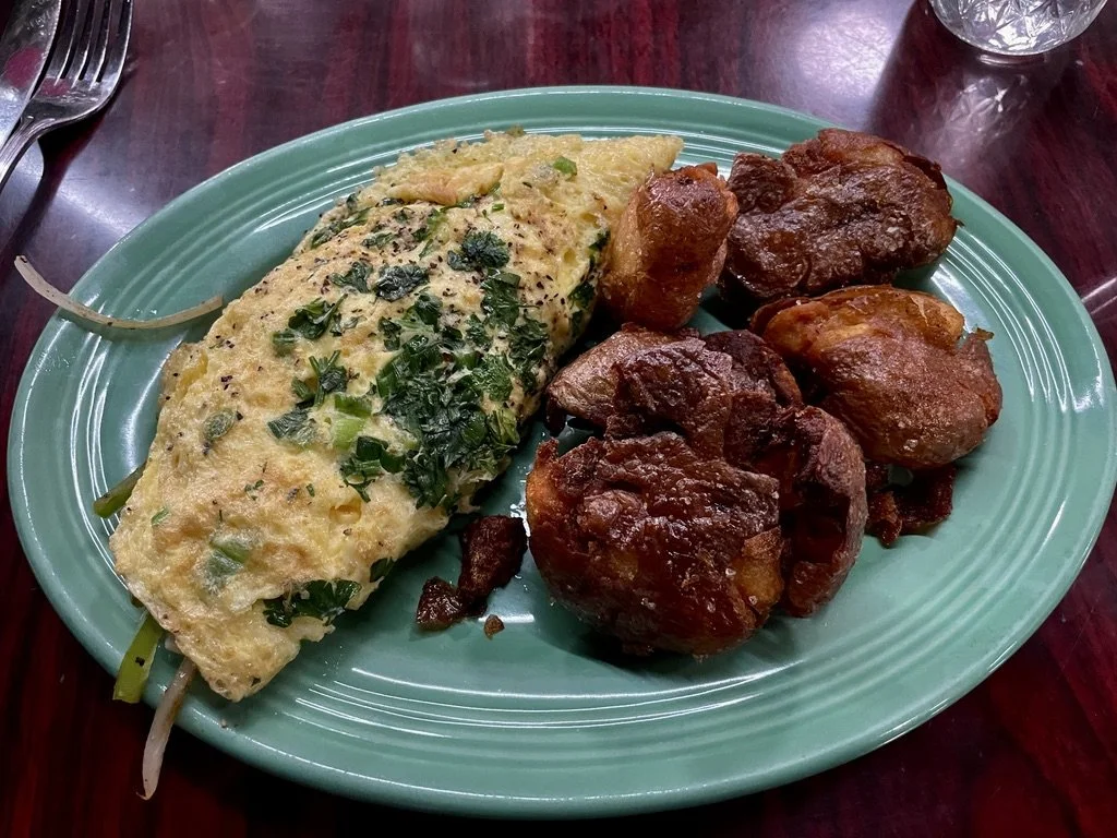  The best breakfast spuds that I’ve ever had.  Rosebud's Café, Jackson, CA. 