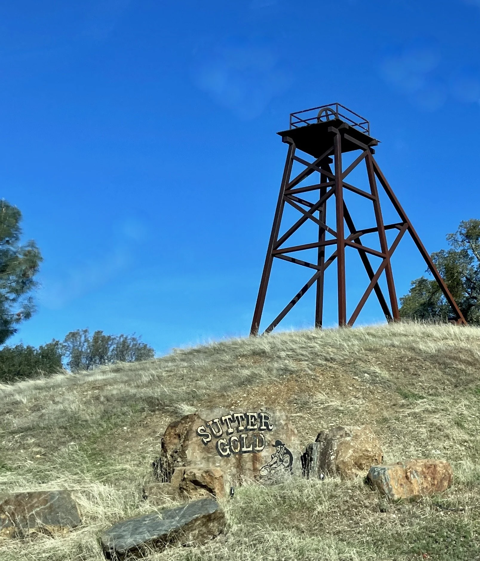 "There's gold in them thar hills!"