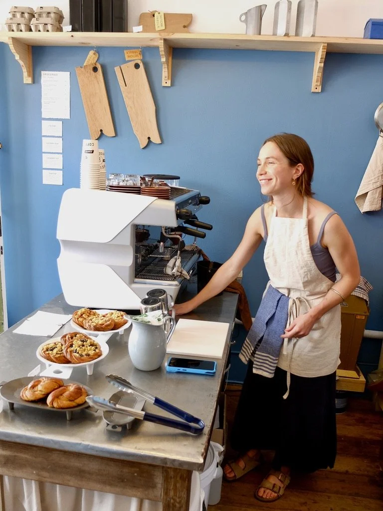  She’s from Joburg &amp; opened her coffee shop a few months ago here in Bo-Kaap.   It’s became one of Karen’s favorites. We agreed.  Cape Town Eats Tour with Karen Schmidt.  
