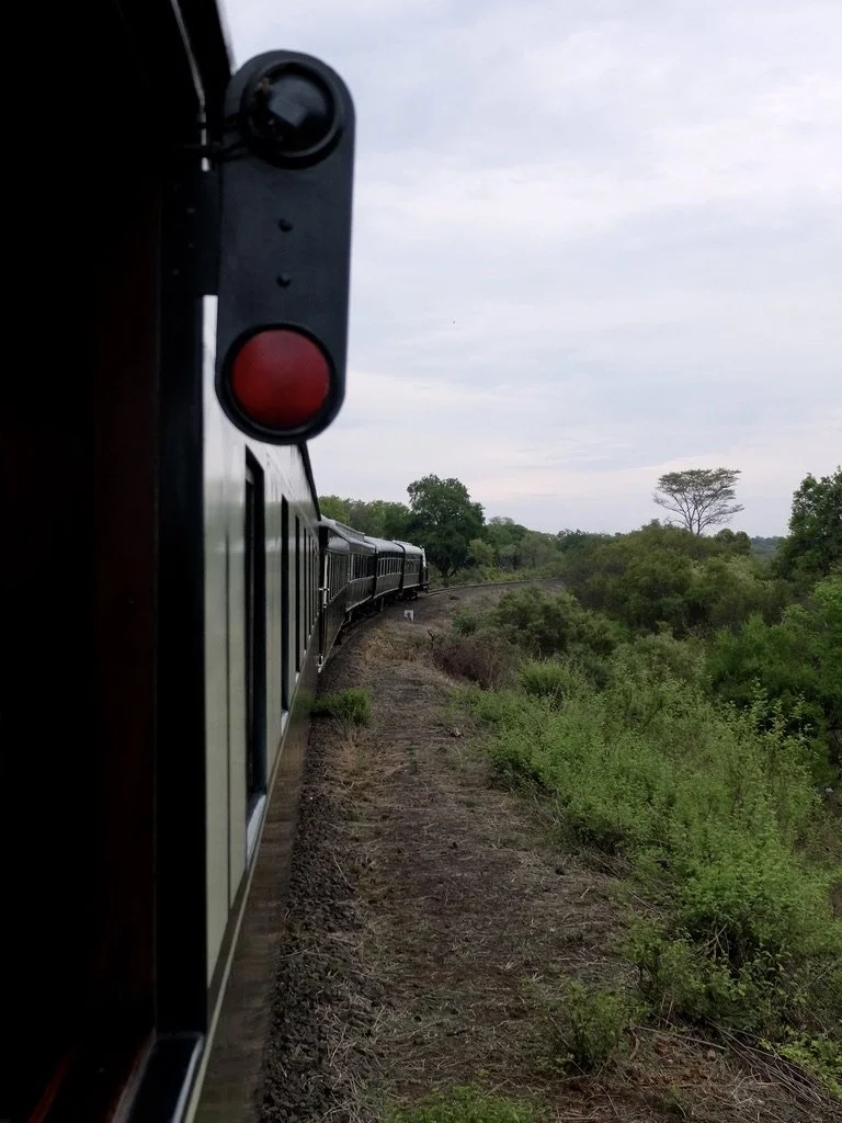  Victoria Falls Royal Steam Train dinner tour.  I had discovered this tour on line &amp; had African Adventure Tours add it to our itinerary.  I’ve always been a sucker for a vintage train ride.  