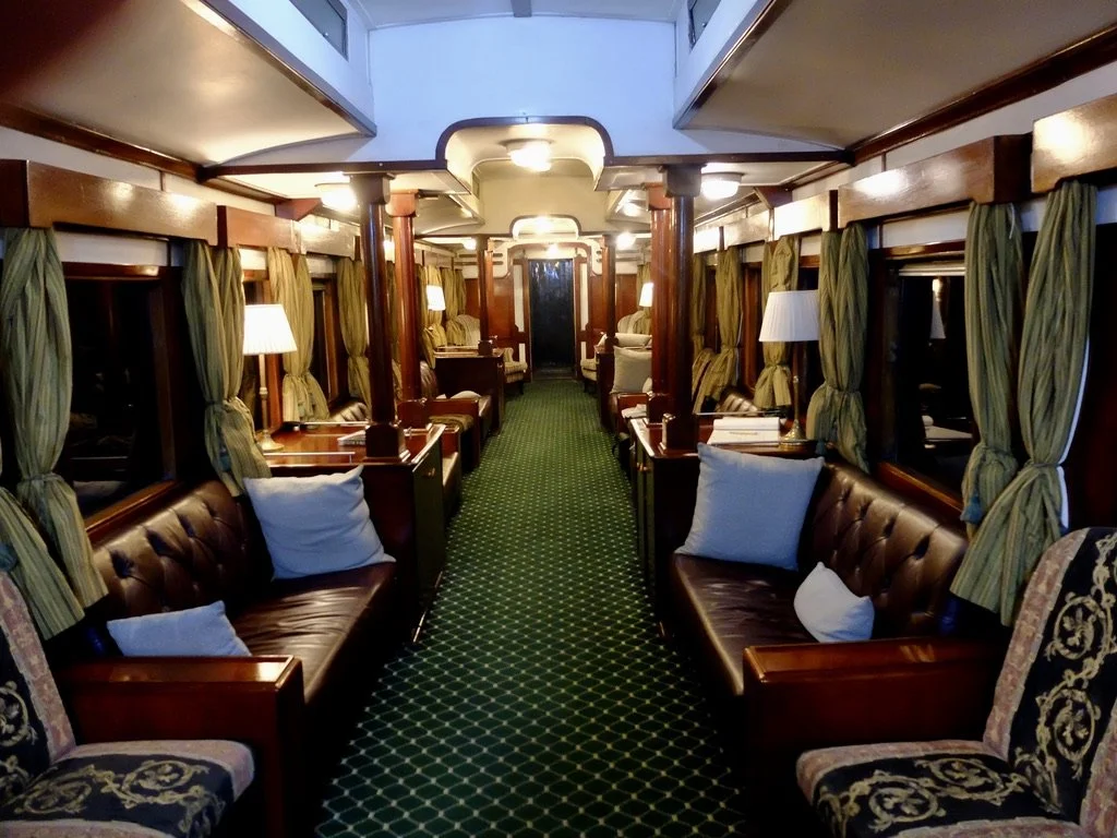  The lovingly restored Victoria Falls Royal Steam Train.  Circa the 1920’s. 