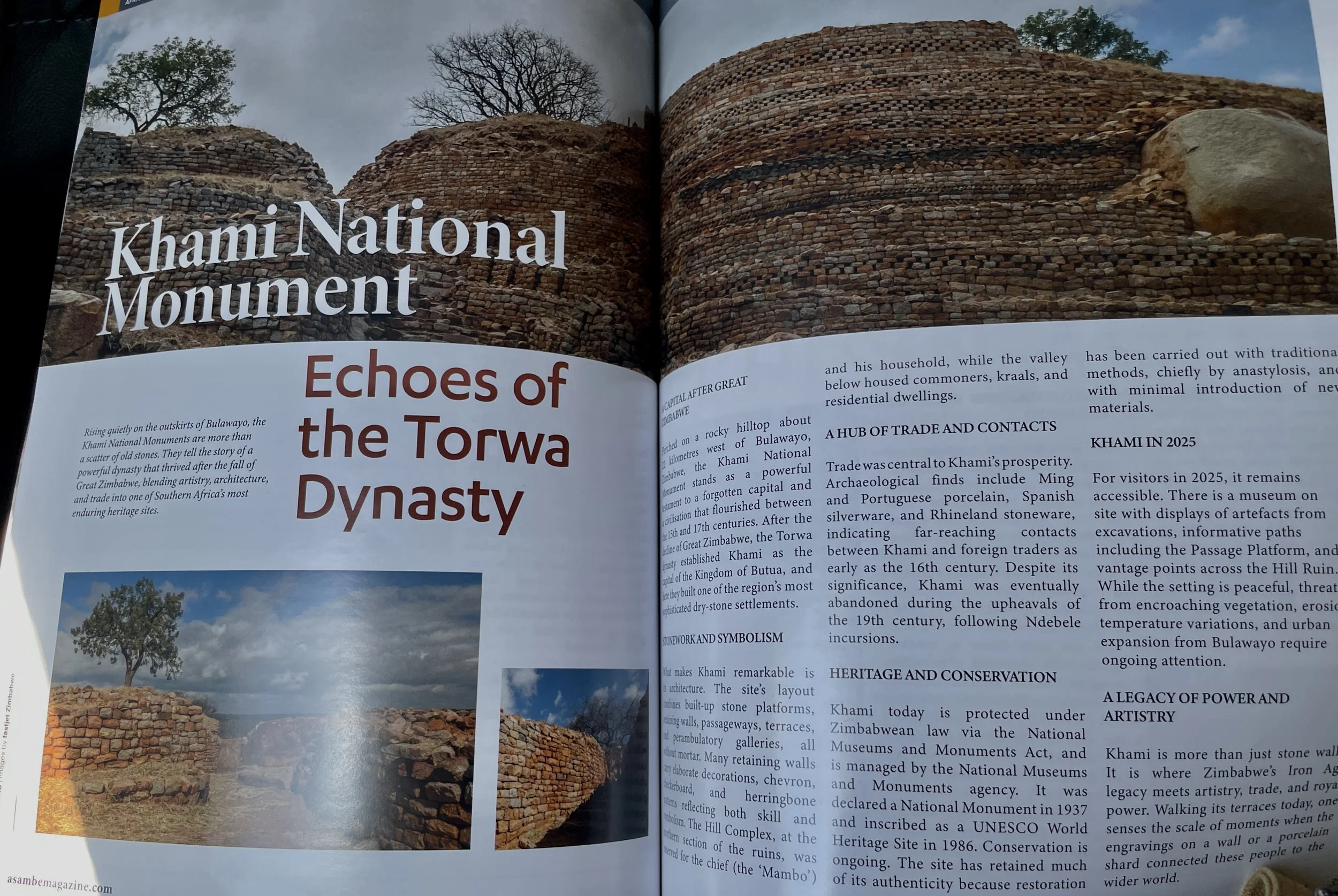  I had read about the Nxumalo character in Michener’s  The Covenant”   pg. 54, visiting Zimbabwe (in 1454) &amp; seeing these buildings.  I wish I had known before.  There were some walls around the hotel built in this stone style as well.   fast jet
