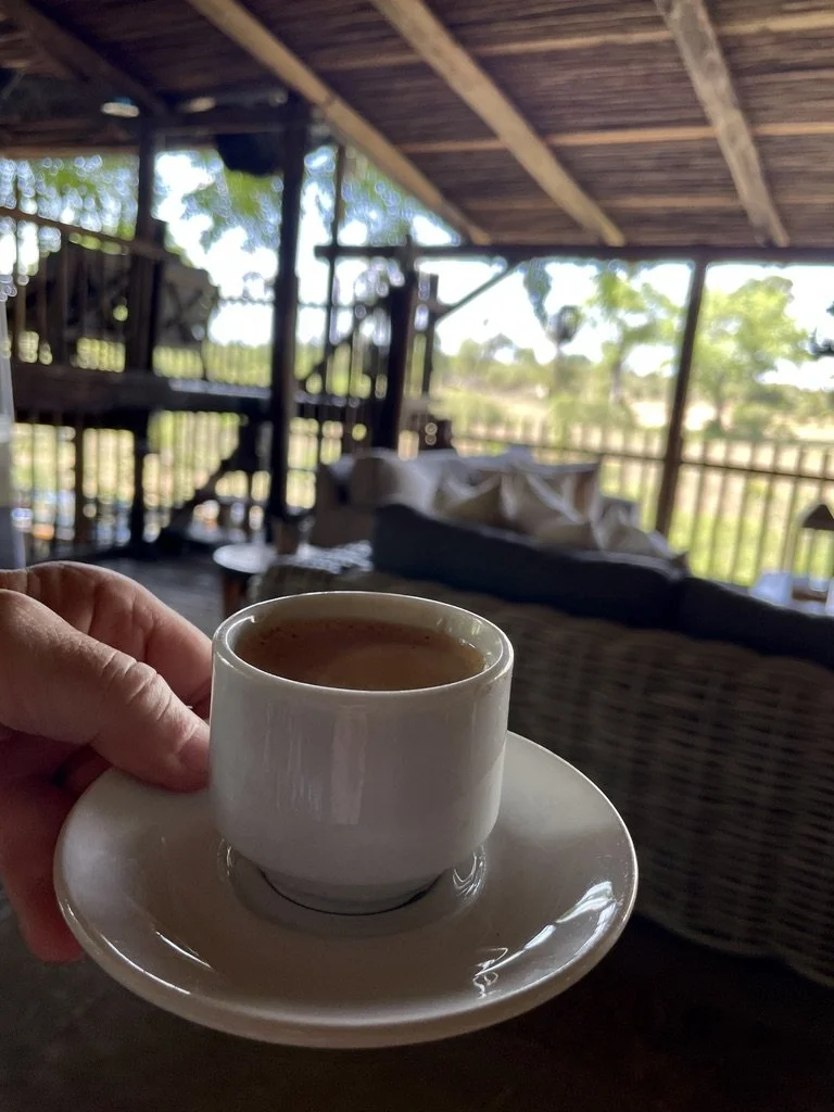  Readying for the 4:15 PM game drive. 