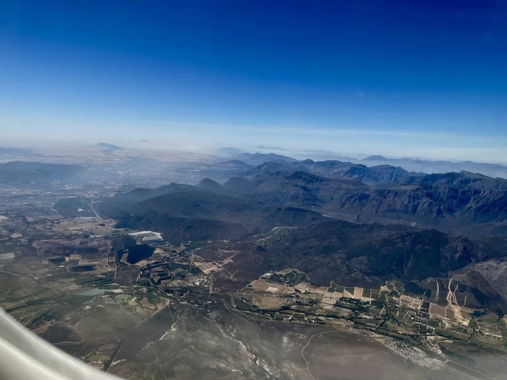  Hello Cape Town, South Africa.  It was so much more mountainous than we anticipated. 