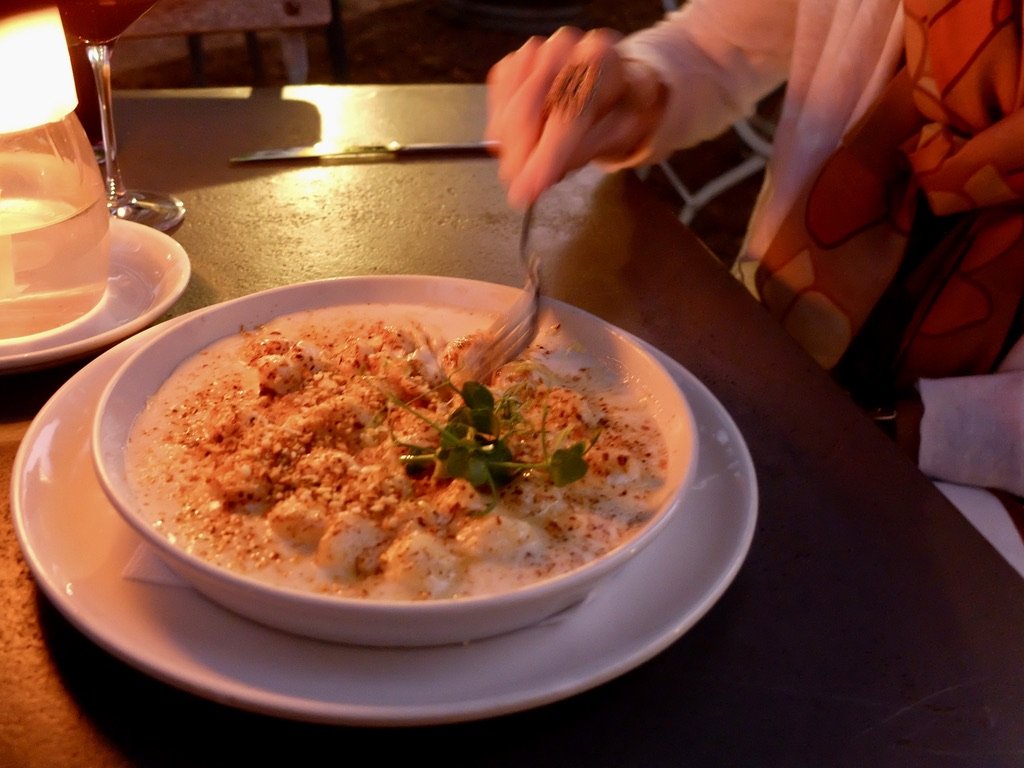  Jonkershuis Eatery @ Groot Constantia Wine Farm.  The gnocchi were not as good as later found at La Bicyclette in Carmel, CA. 