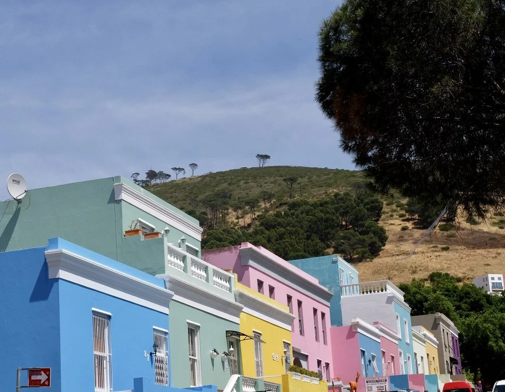   The Bo-Kaap area of  Cape Town .  Cape Town Eats Tour with Karin Schmidt.   