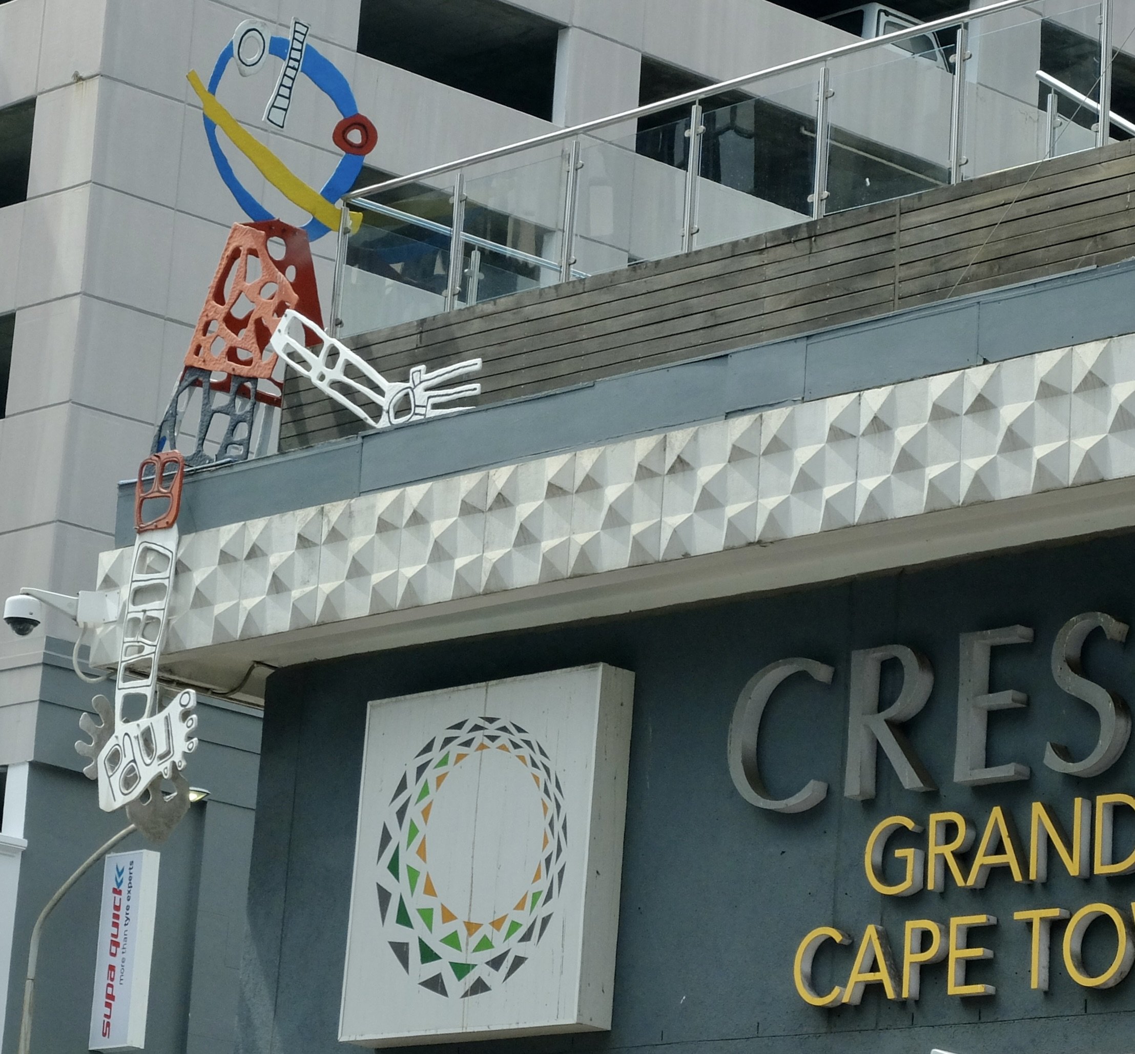  On the drive to the waterfront.  Cape Town Eats Tour with Karin Schmidt. 