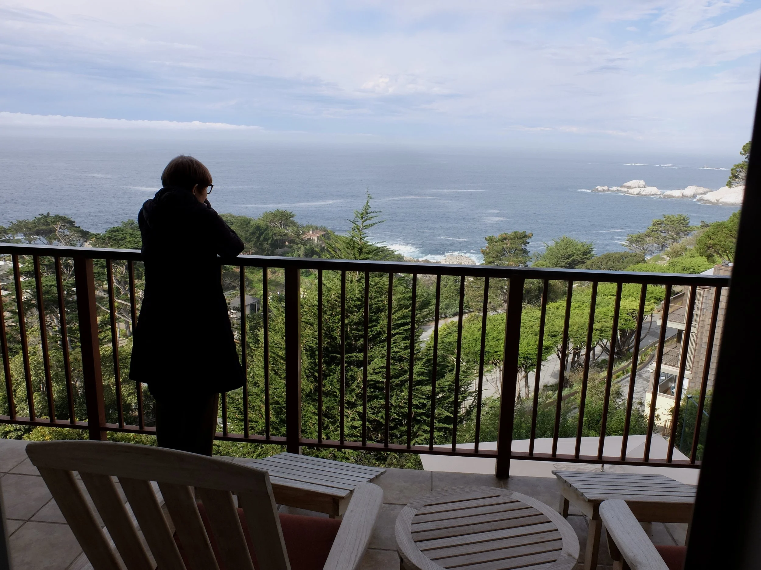  Goodbye Tickle Pink Inn, Carmel Highlands, CA.  We’ll be back someday. 