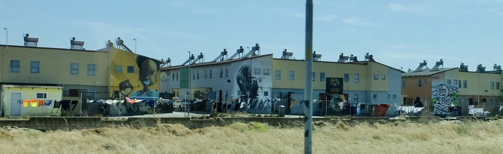  A more formal housing settlement. 