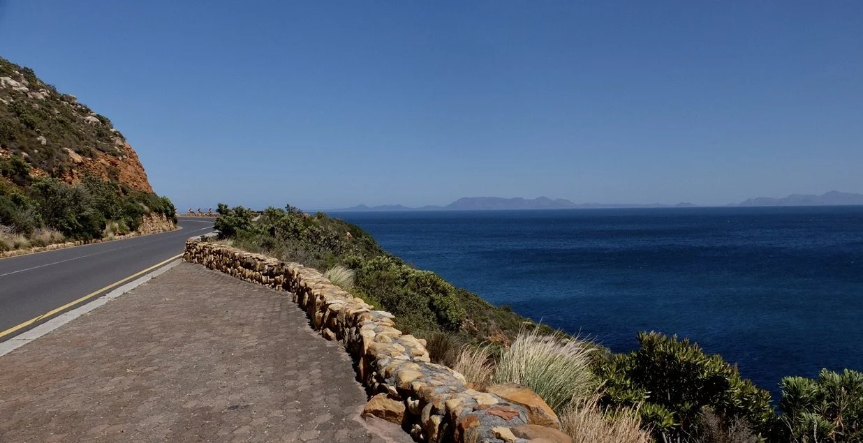  Looking across False Bay to the Cape of Good Hope. 