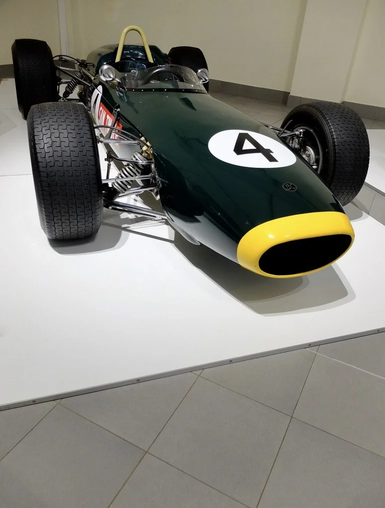  This was always my favorite style of racing car.  It would take up too much room in our garage.  “LDS-CLIMAX CHASSIS #10 1965  BUILT BY SOUTH AFRICAN LOUIS DOUGLAS SERRURIER  CHASSIS #10 WAS THE LAST TO BE BUILT AND IS AN AUTHORISED COPY OF THE BRAB