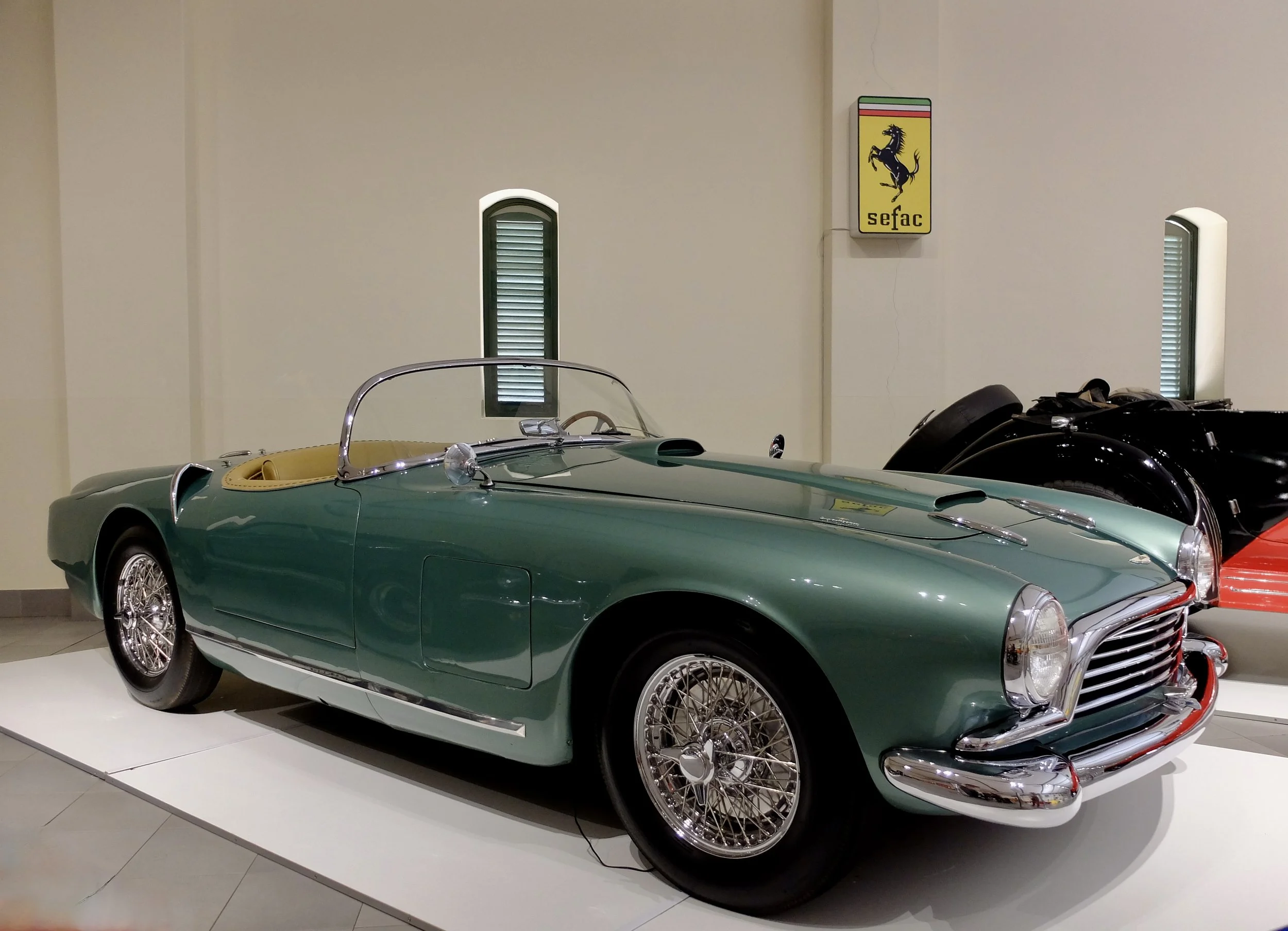  1956 Aston Martin DB2/4 Mk II Touring Spyder.  This is the one that I wanted to drive home.  L'Ormarins Motor Museum in Franschhoek. 