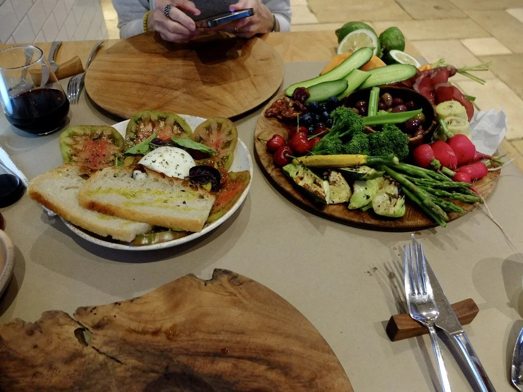  “A feast of La Dolce Vita! In the Old Bakery, we serve our food family style – guests dish up for themselves…   Babylonstoren Farm Hotel. 