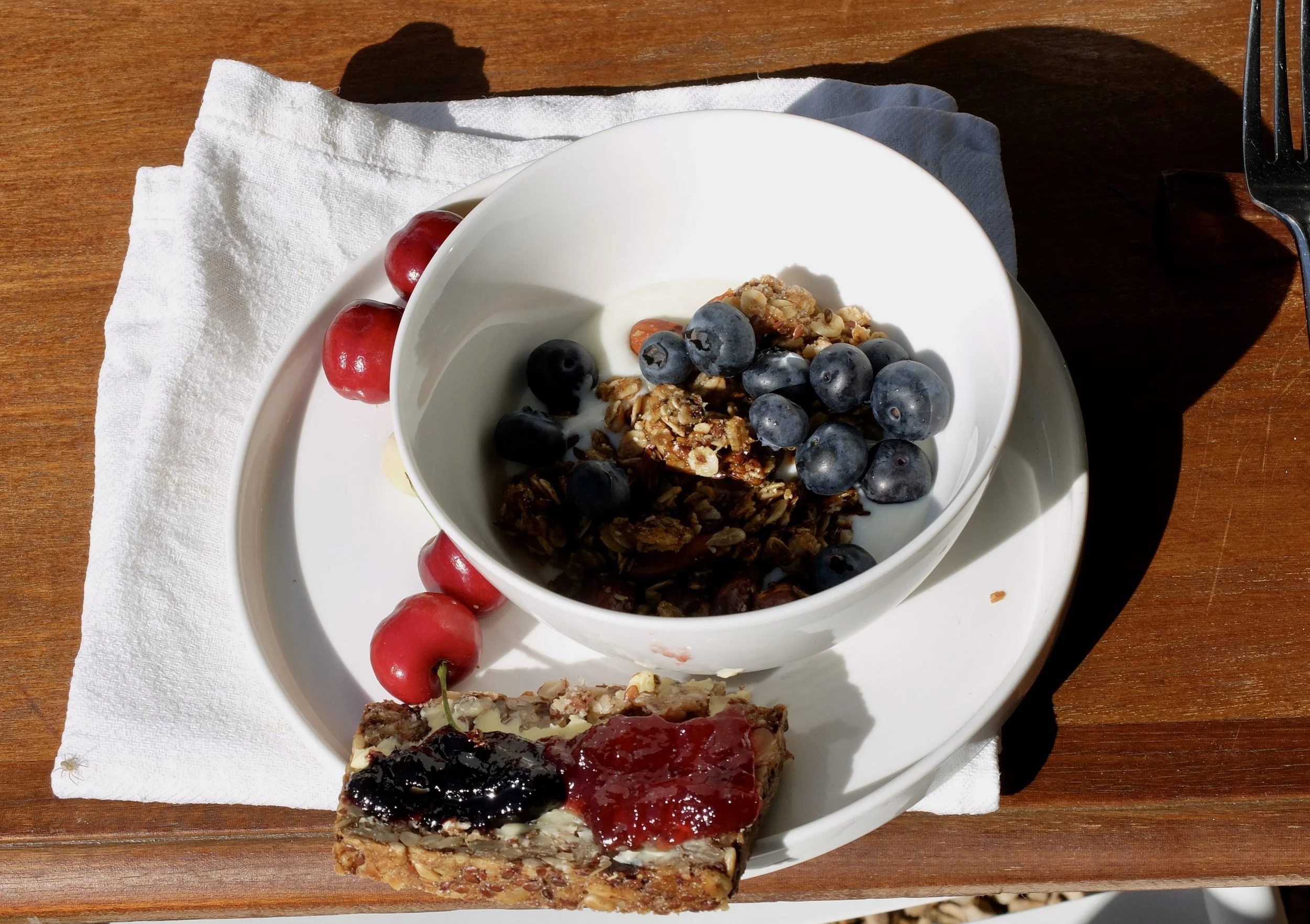  But the next morning we had room for breakfast…  Babylonstoren Farm Hotel. 