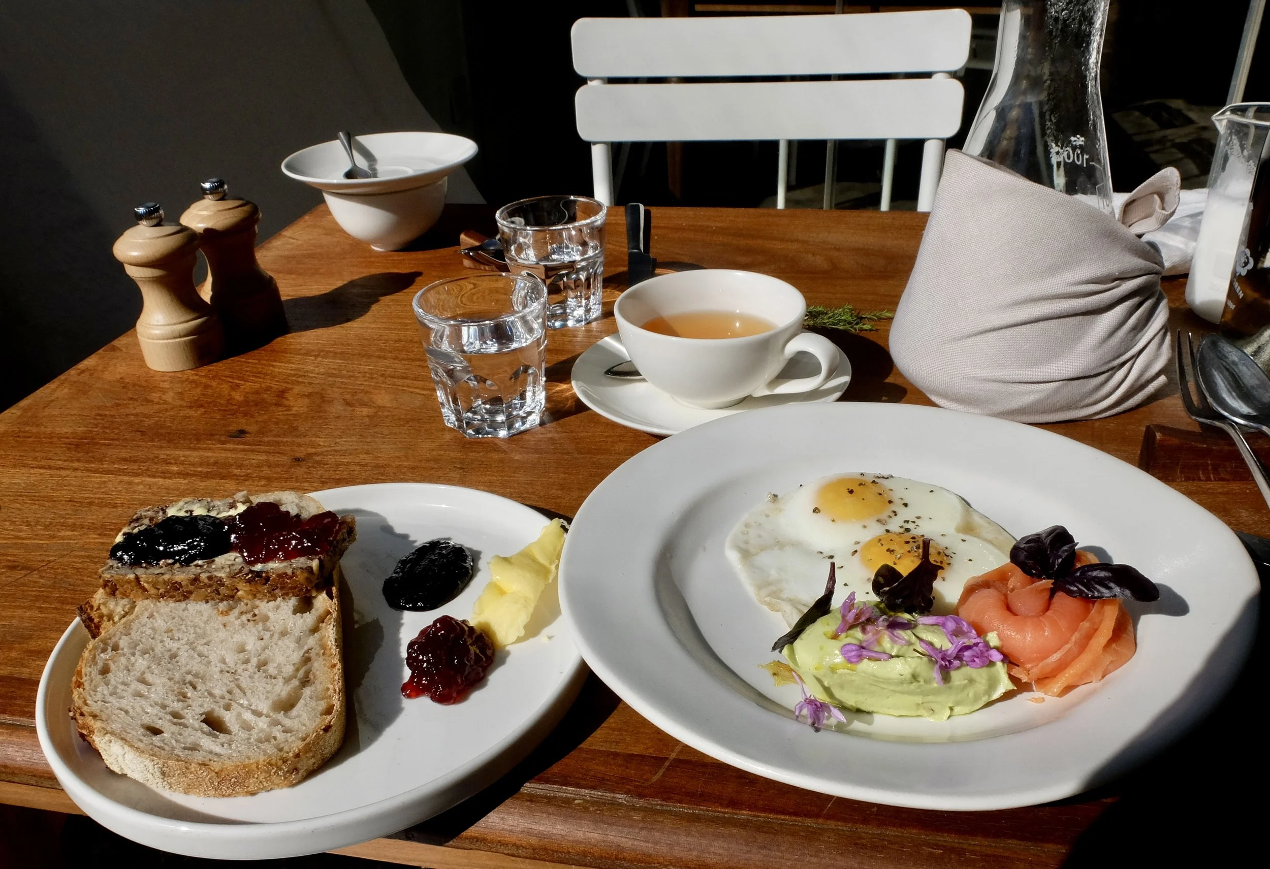  …the day of our departure.  Babylonstoren Farm Hotel. 