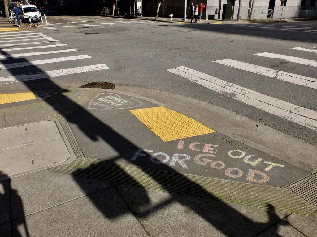  Walking to meet Naomi at Tadich Grill. 