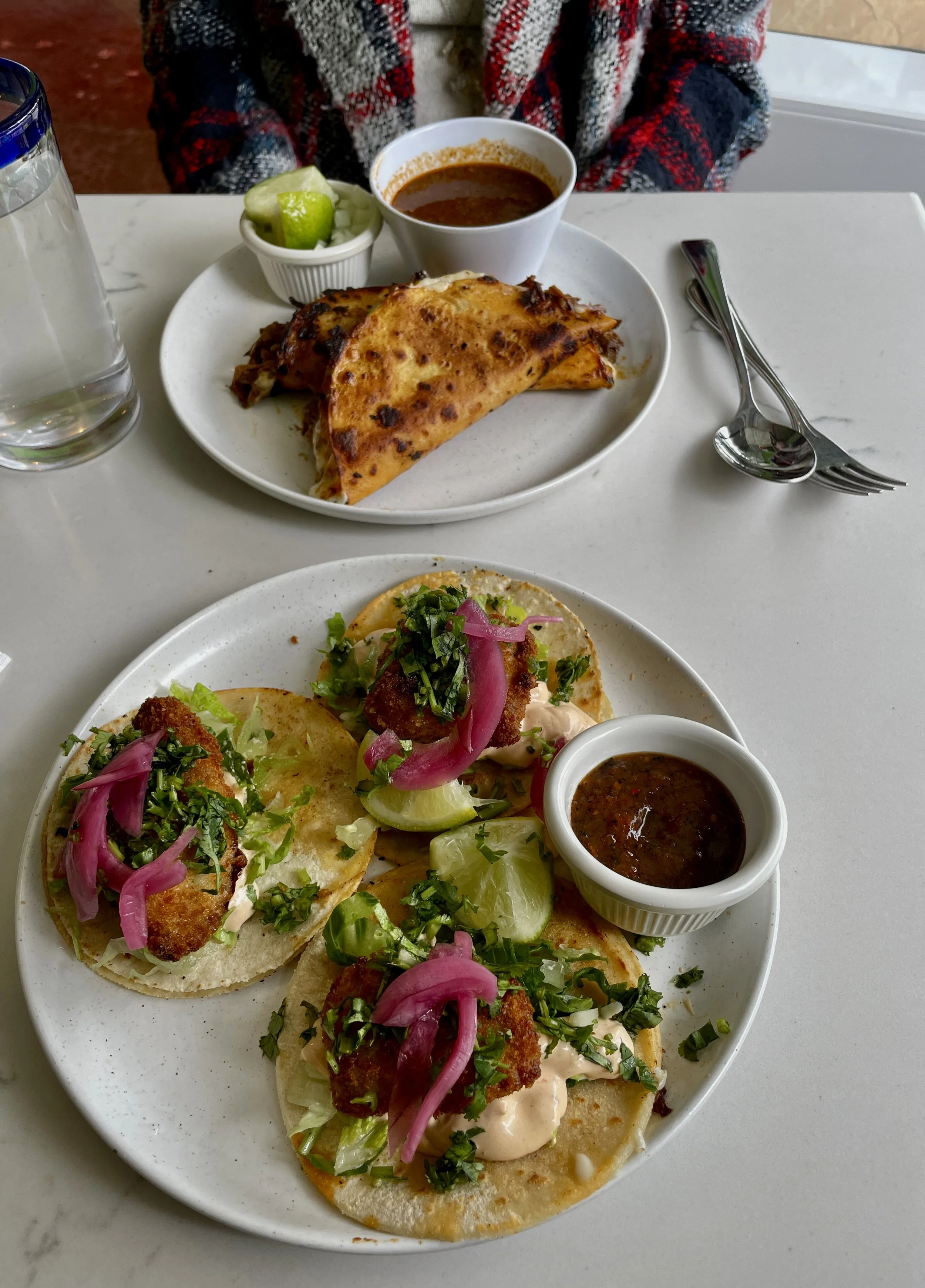  We tried the just opened Tacqueria Marin in Ross.   We’ll be back. 