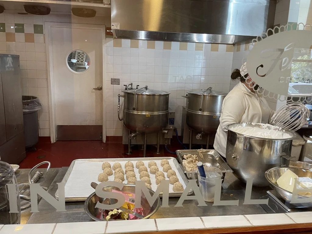  Fenton’s Creamery.  Take a gander at that bowl of freshly whipped cream! 