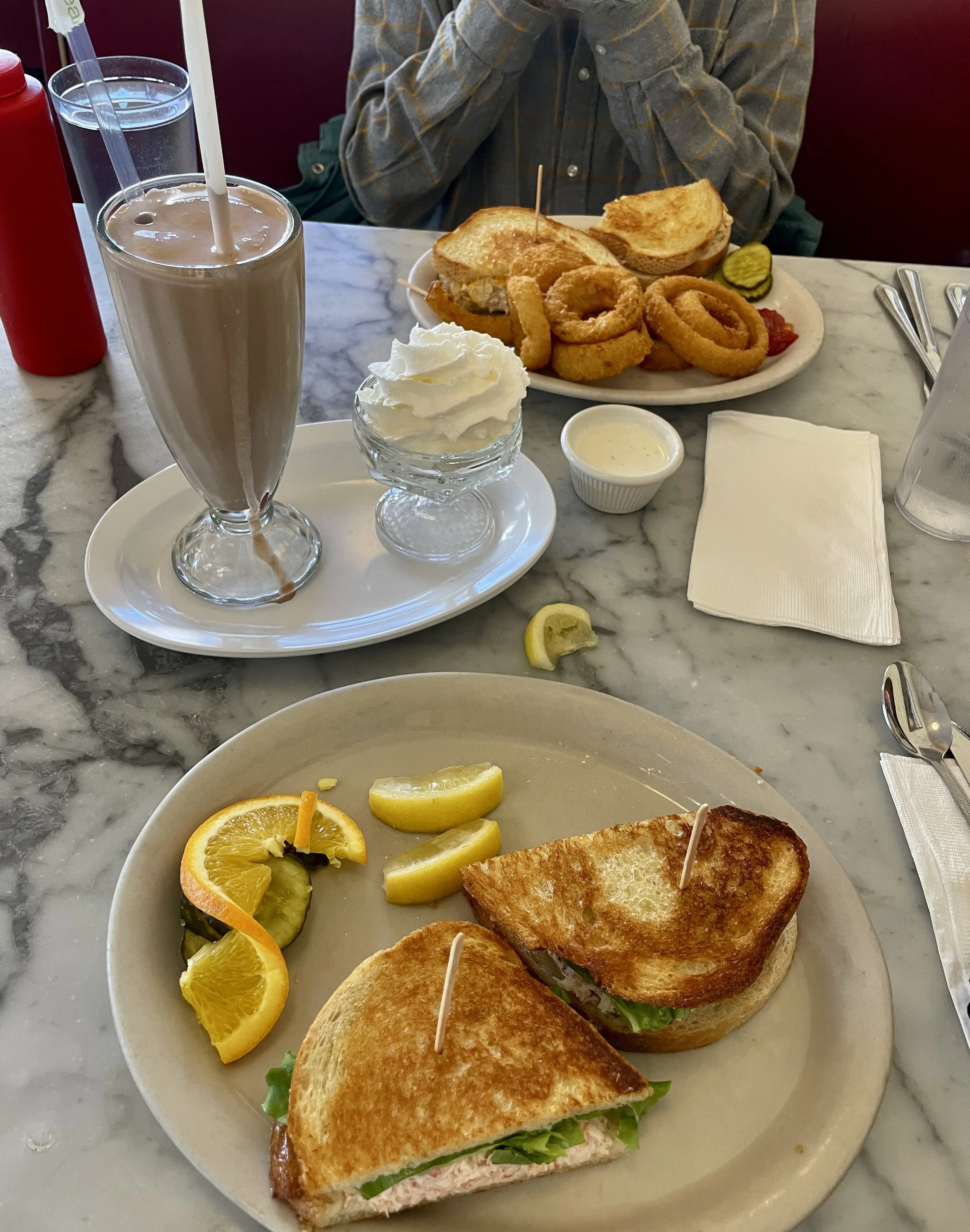  Some folks know about when we say “We’’ll make a day of it” &amp; go to Fenton’s Creamery in Oakland. 