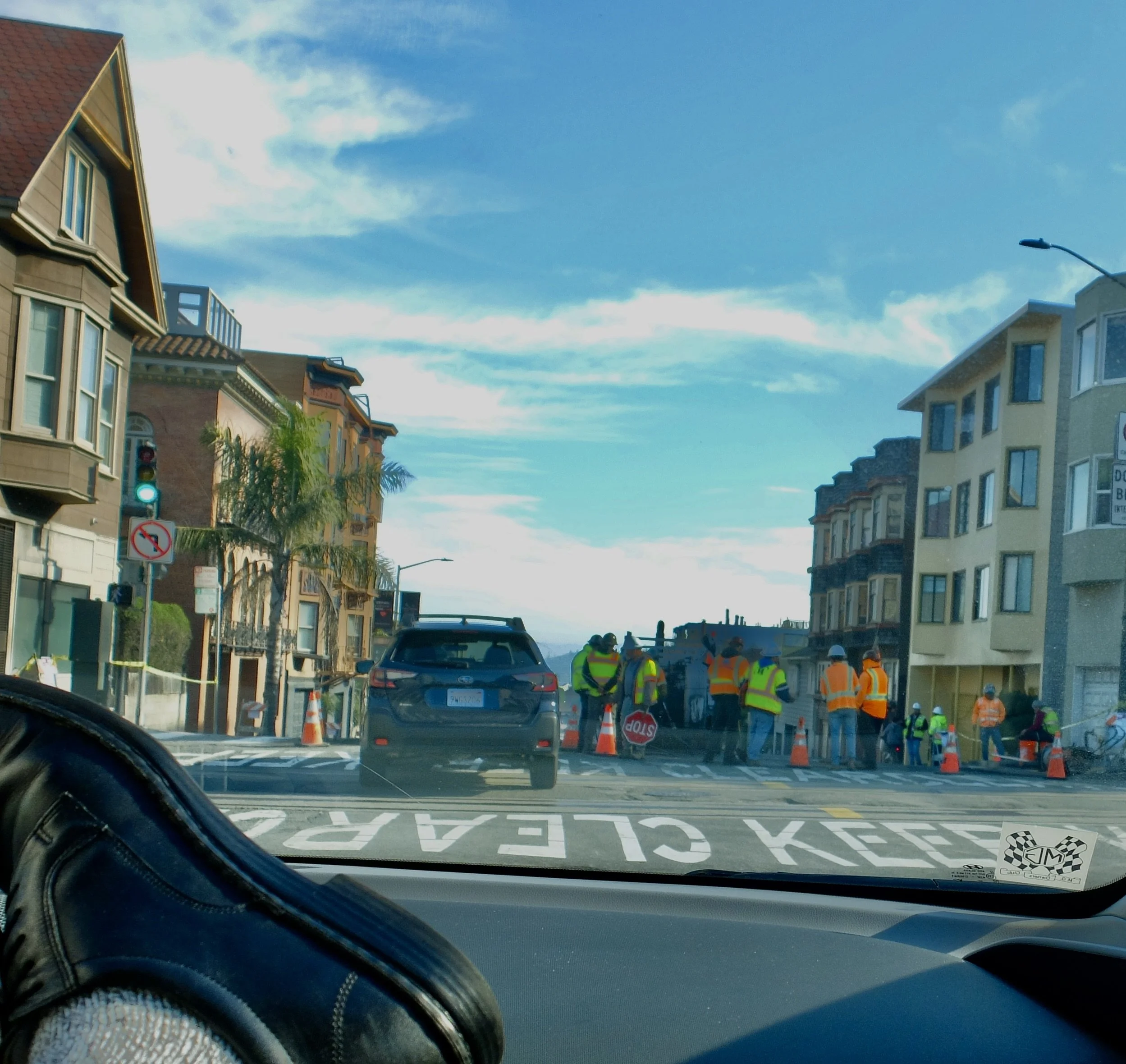  Making Bay Street smoother. This has been taking many months. 