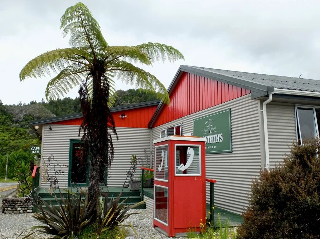  Telephone Booth.  Cafe in Berlin, Buller District, off SH 6 to Westport, New Zealand. 