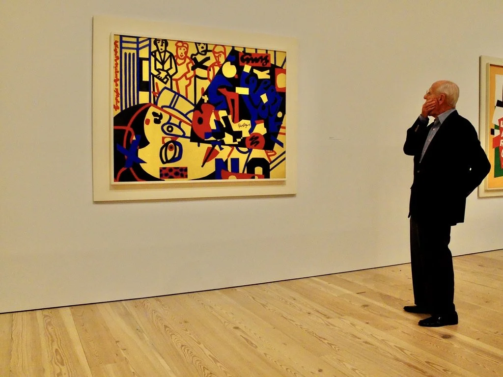  Stuart Davis:  In Full Swing  @ Whitney Museum of American Art.  These primary colors seem to be a theme for me. 