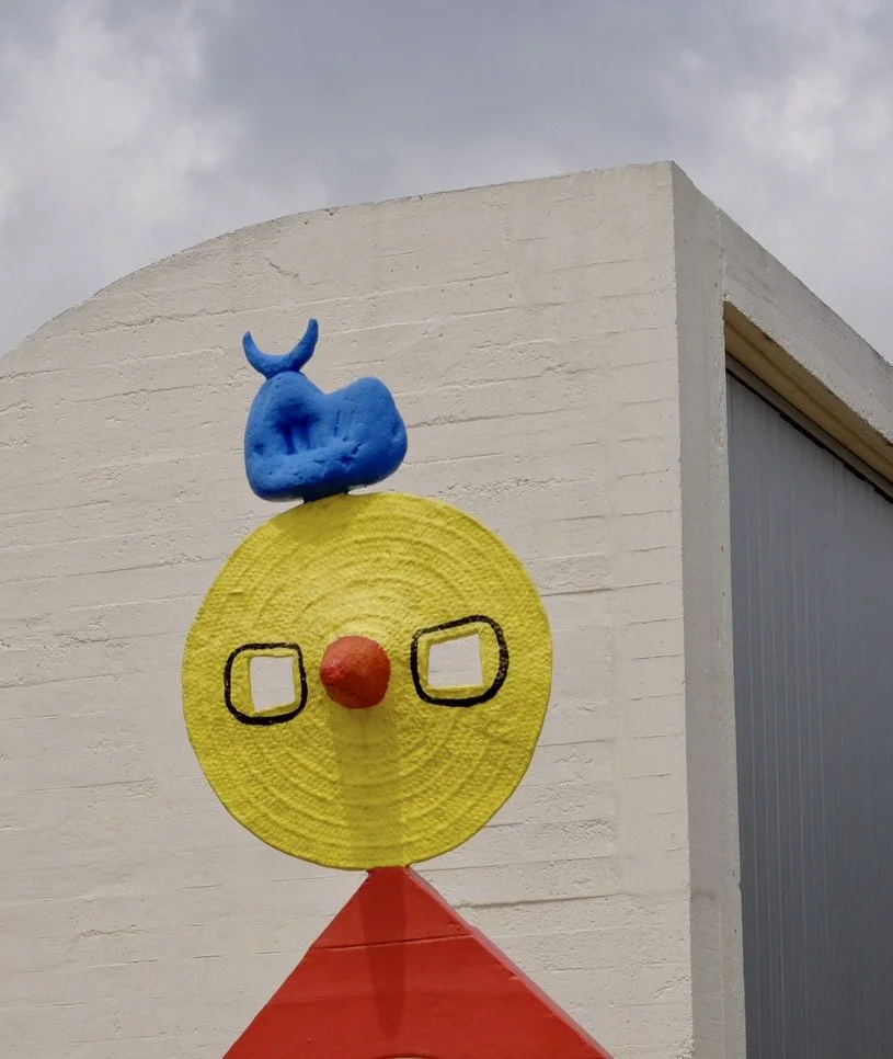  The Fundació Joan Miró, Centre d'Estudis d'Art Contemporani,  on Barcelona's Montjuïc Mountain, Spain.   