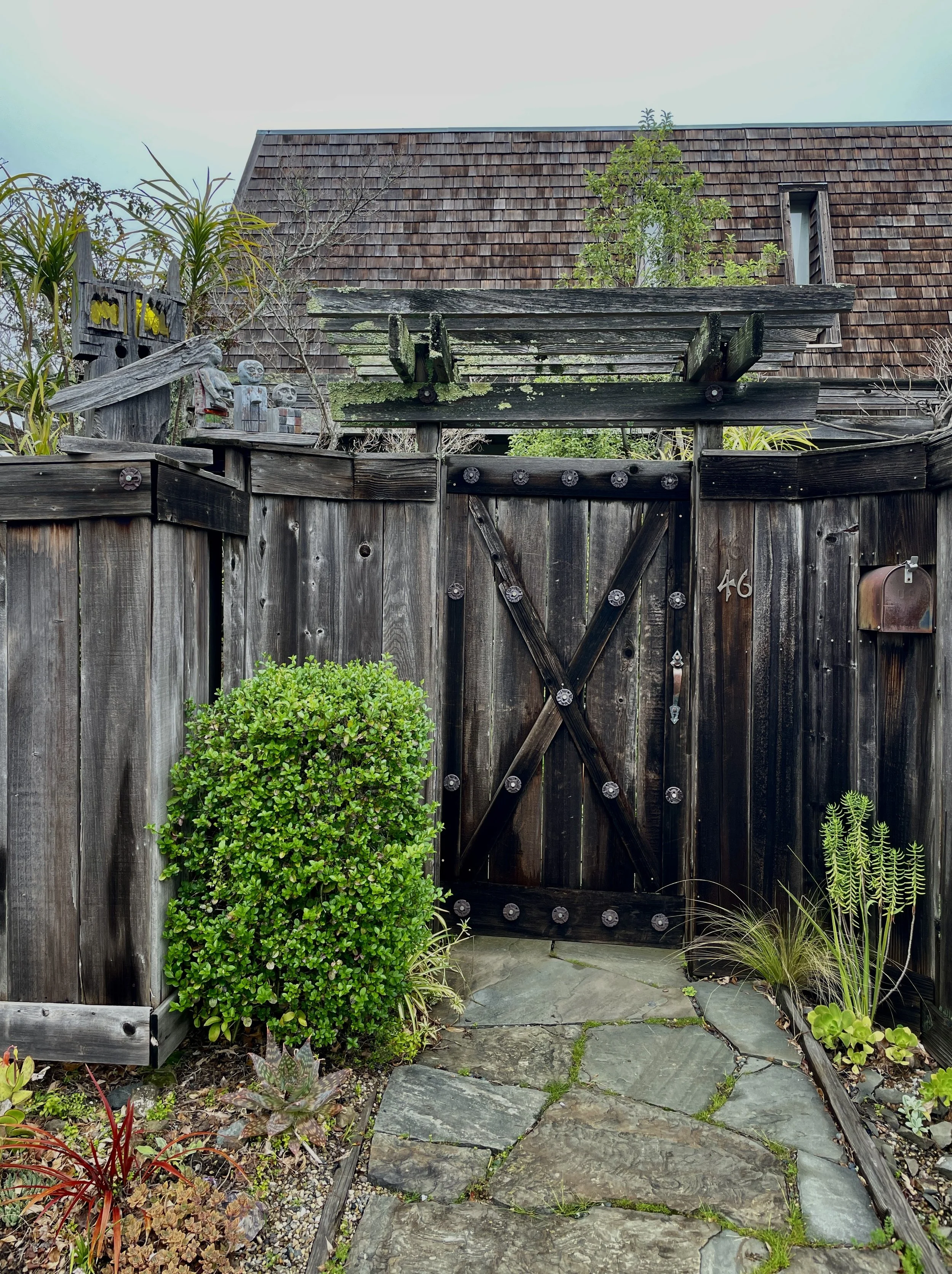 Unusual wooden remodel.   