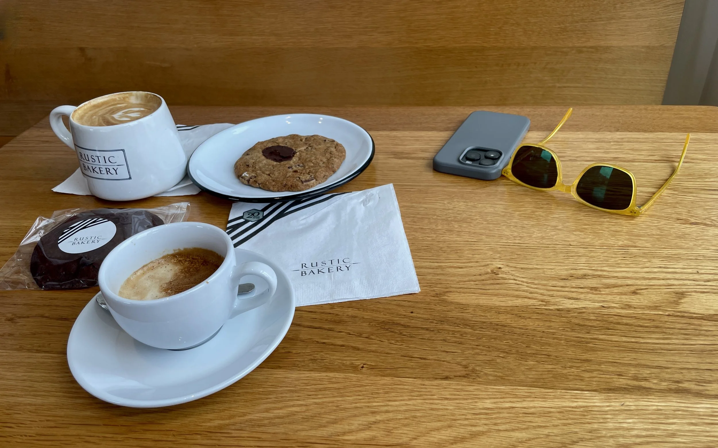  A local success story that started here.  We’ve encountered their crackers, far away, in our travels.  “Pope Francis famously requested Rustic Bakery flatbread and crostini when he visited the U.S. in 2015.” 