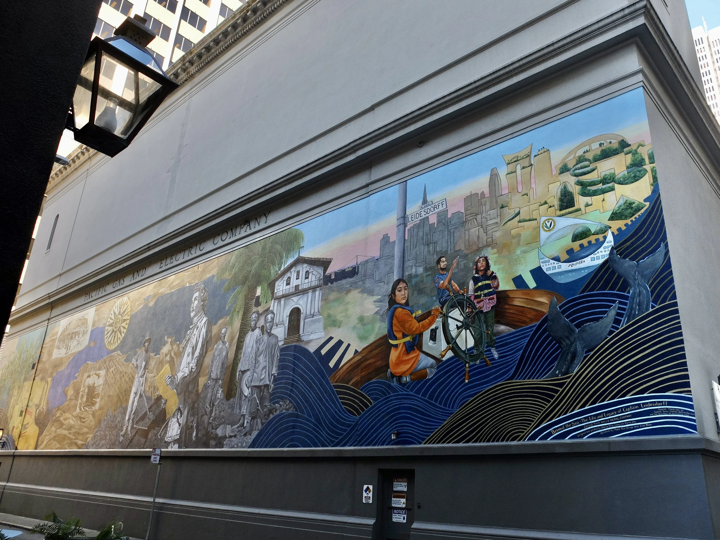  "Beyond the Sea - The Life and Legacy of Captain Leidesdorff."  Coincidentally, this week’s “J. THE JEWISH NEWS OF NORTHERN CALIFORNIA” has an article from its archives  William Leidesdorff was America’s First Black millionaire.  Could it also be tr