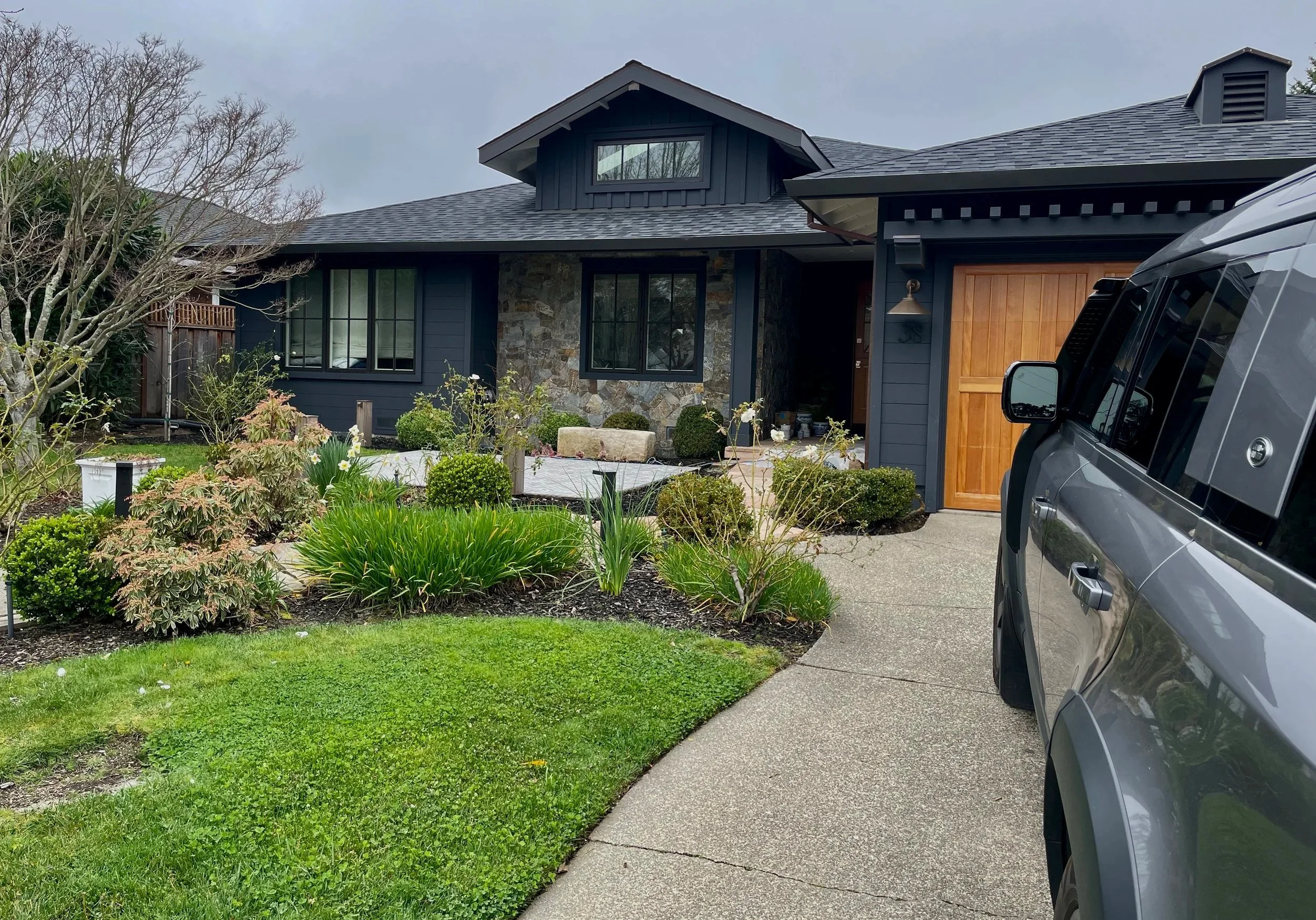  They’re in the process of adding more.  It seems that the original owner, back in 1953, opted to have the builders make this a two bedroom home instead of the three bedrooms that were being built in the rest of the ‘hood. 