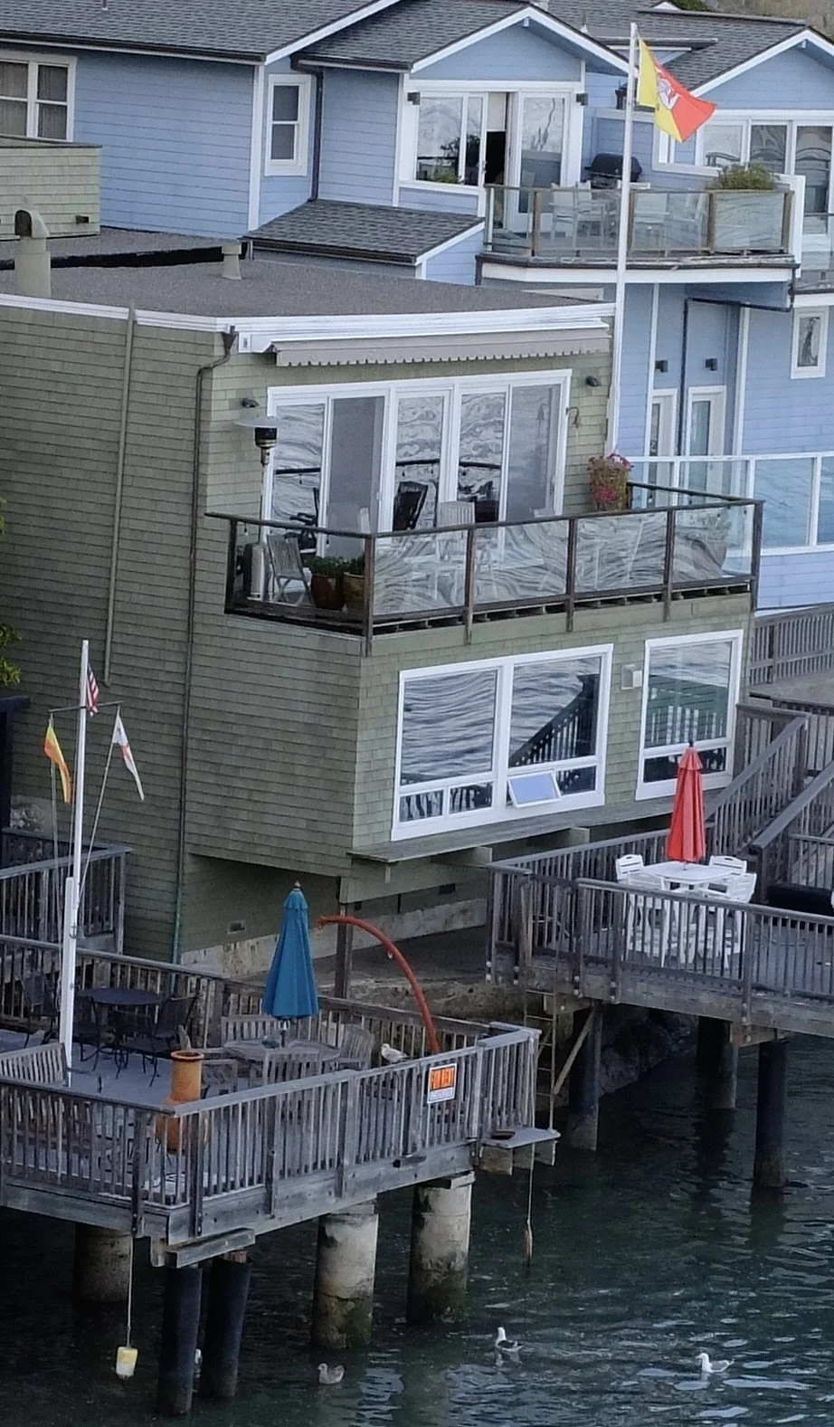  No problem here, right into San Francisco Bay.  Tiburon, CA. 
