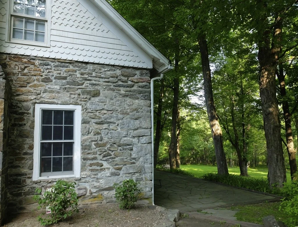  New drain pipe in a very old house.  High Falls, N.Y. 